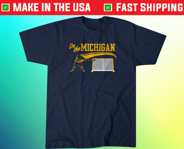 Do the Michigan Hockey Vintage TShirt