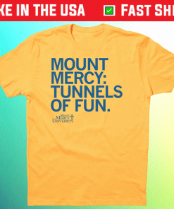 Mount Mercy University Tunnels of Fun Vintage TShirt