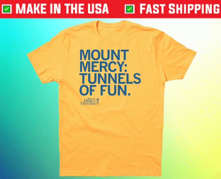 Mount Mercy University Tunnels of Fun Vintage TShirt