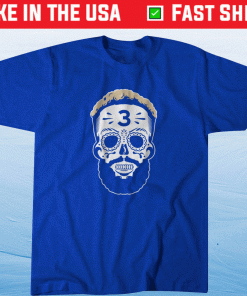 Odell Beckham Jr Sugar Skull Vintage TShirt