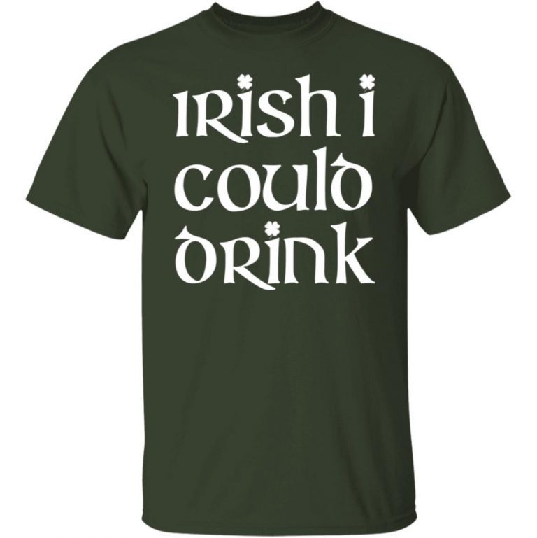 Irish I Could Drink Vintage TShirt