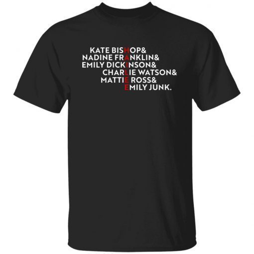 Kate Bishop Nadine Franklin Emily Dickinson Vintage TShirt