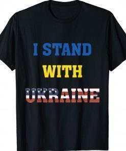 I Stand With Ukraine USA Support Peace and Save Ukraine Vintage Shirts