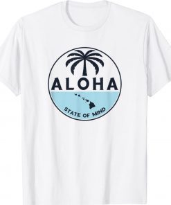 Aloha Hawaii Palm Tree Feel the Aloha Hawaiian Spirit Vintage TShirt