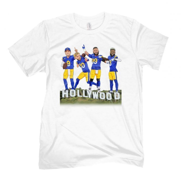 LA RAM HOLLYWOOD CHAMPIONS 2022 T-SHIRT