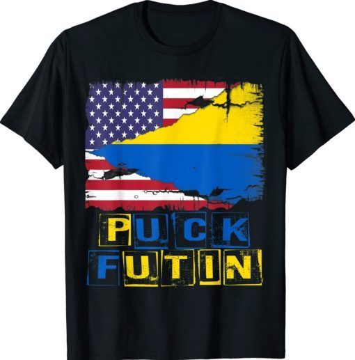 I Stand With Ukraine Ukrainian Flag Vintage Shirts