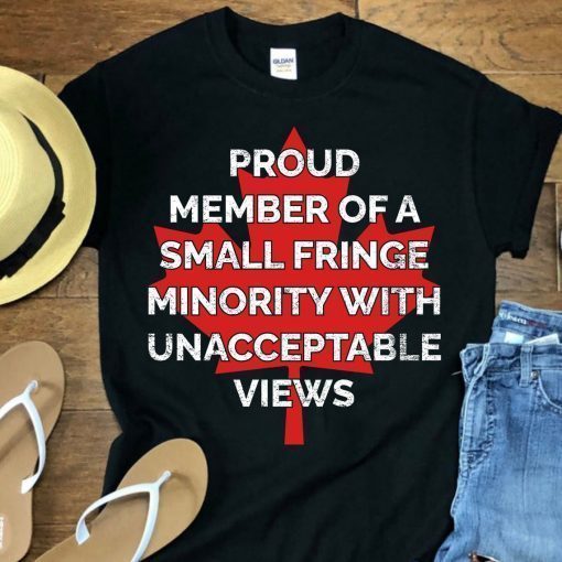 Proud member of a small fringe minority with unacceptable views trucker Convoy Vintage TShirt