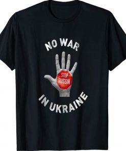 Stop russia no war in ukraine i stand with ukraine vintage t-shirt