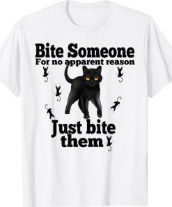 Cute Funny Angry Cat Vintage TShirt