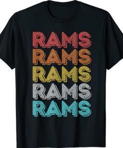 Retro Rams Vintage TShirt