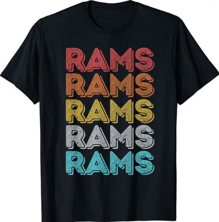 Retro Rams Vintage TShirt