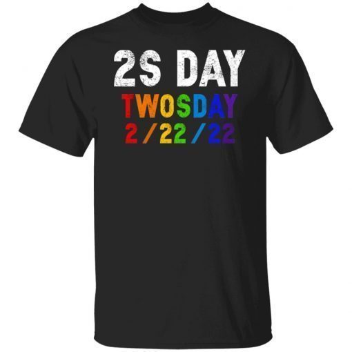 2s Day Twosday 2-22-22 Vintage Tee Shirt