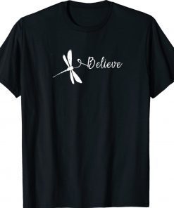 Dragonfly Believe Vintage T-Shirt