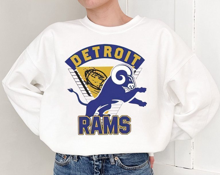 Detroit Rams Los Angeles 2022 Champions Vintage TShirt