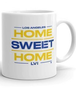 HOME SWEET HOME LOS ANGELES VINTAGE MUG