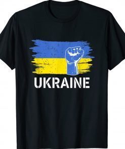 Ukraine Flag Ukrainians DNA Strong TShirt