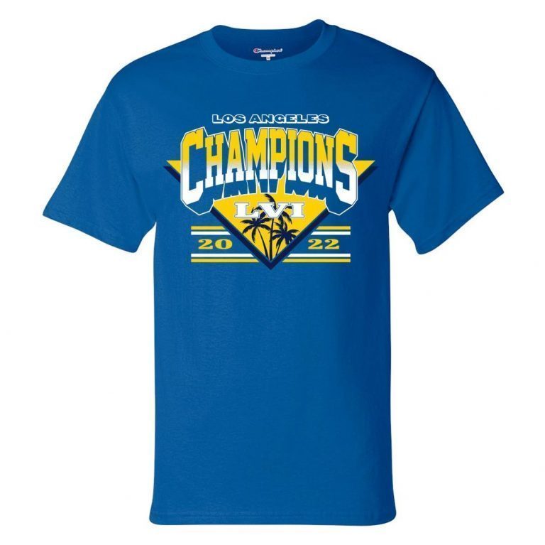 LA LVI Champions 2022 Tee Shirt