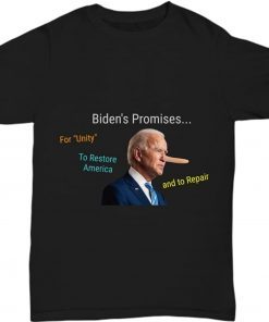 Biden's Broken Promises Let's Go Brandon Tee Shirt