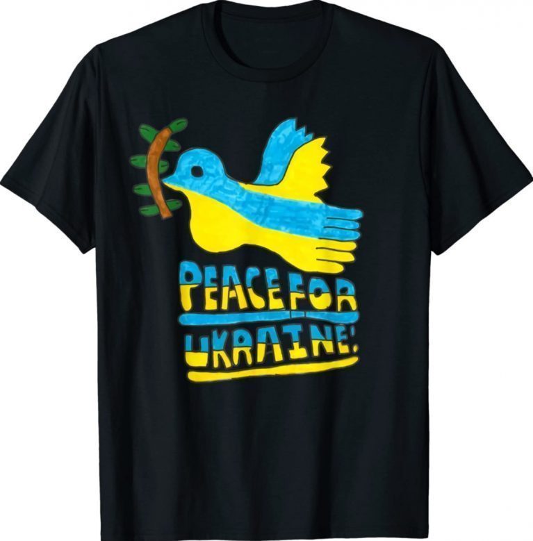 Dove Peace Ukraine Strong TShirt