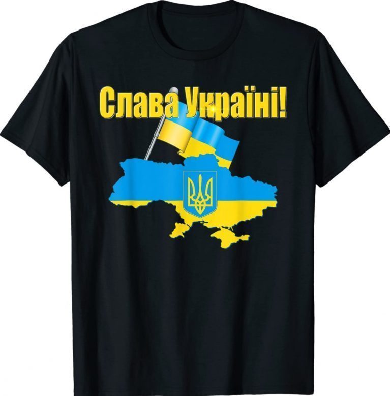 Slava Ukraine Flag Ukraine Strong Shirt