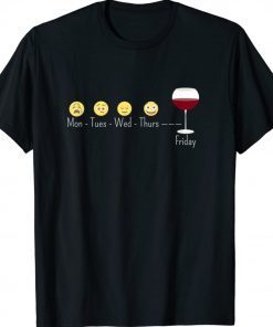 Monday Thursday Wine T-Shirt