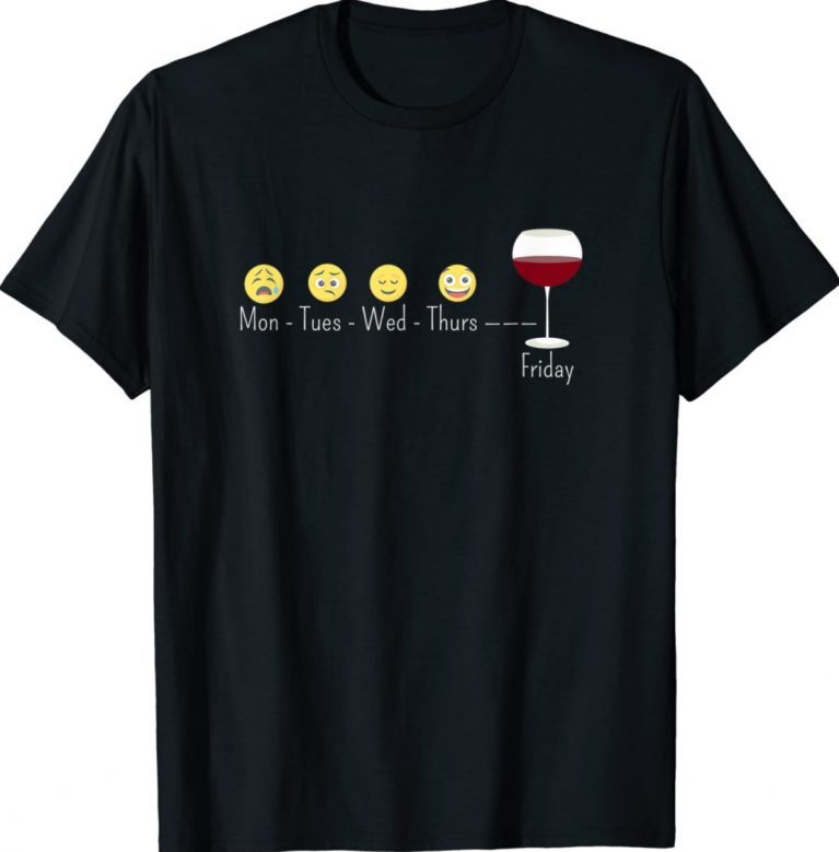 Monday Thursday Wine T-Shirt