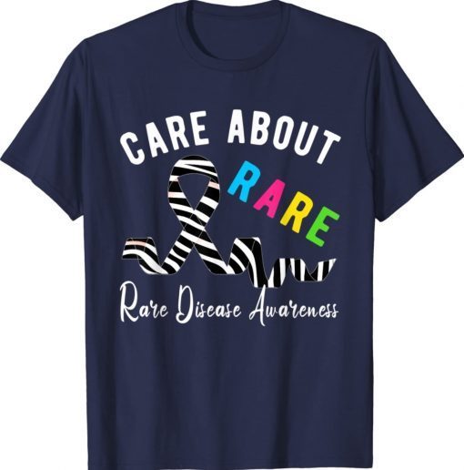 Rare Disease Day 2022 Care About Rare Disease Awareness Gift TShirt