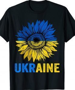 Ukraine Flag Sunflower Ukrainian Support Lover 2022 Shirts