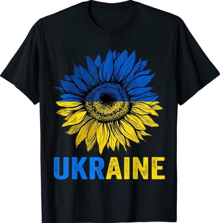 Ukraine Flag Sunflower Ukrainian Support Lover 2022 Shirts