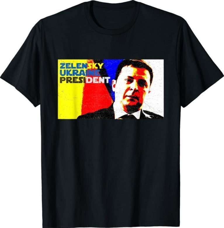 Pray Ukraine President Volodymyr Zelensky Shirts