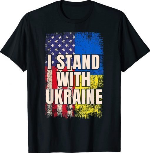 Ukrainian Lover I Stand With Ukraine Tee Shirt