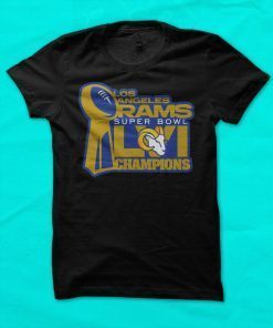 LA Rams Super Bowl 2022 Fan Football Tee Shirt