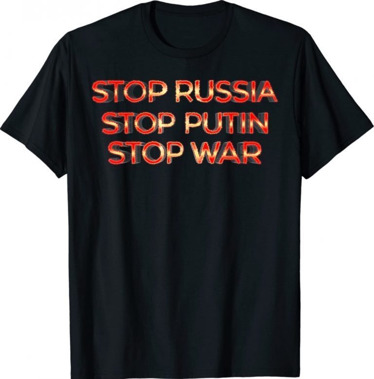 Stop War Say No to War Pray for Ukraine 2022 Shirts