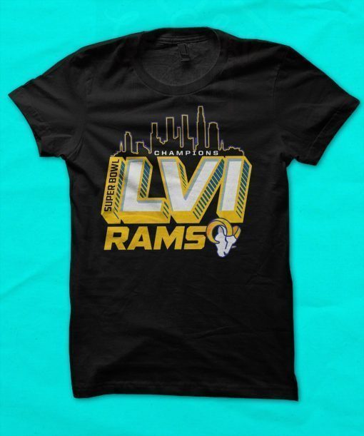 Vintage Los Angeles Rams Super Bowl Football Champions 2022 TShirt