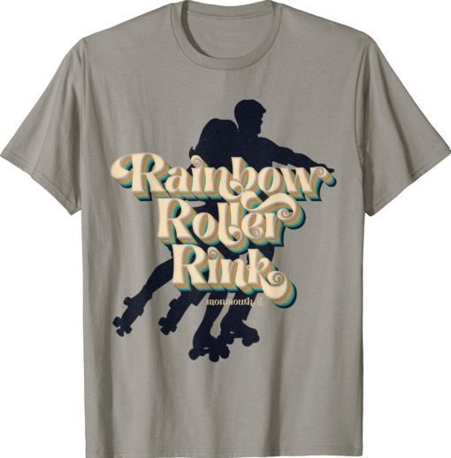 Vintage Rainbow Roller Rink Shirts