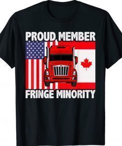 Proud Member Fringe Minority Canadian Trucker Vintage TShirt