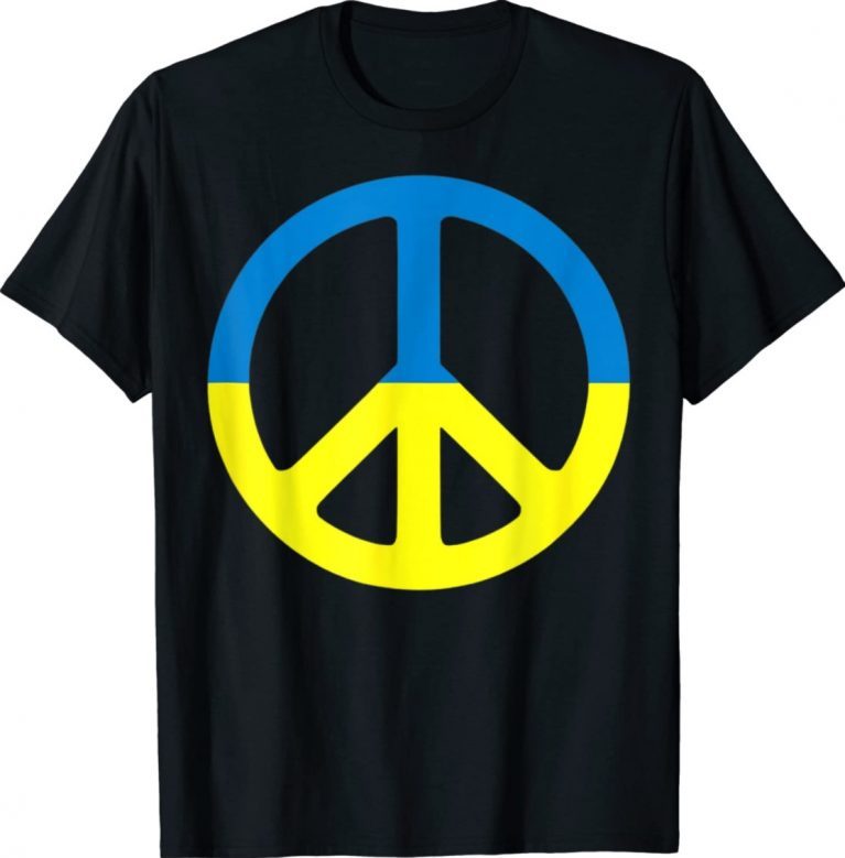 Peace in Ukraine Stand With Ukraine Support for Ukraine Vintage TShirt