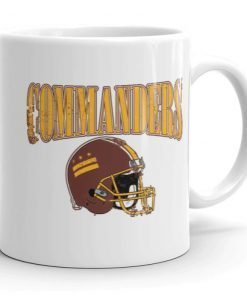 COMMANDERS FOOTBALL GIFT MUG