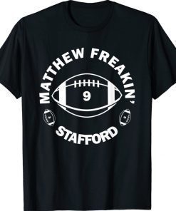 Matthew Freakin Stafford Number 9 Lover Vintage TShirt