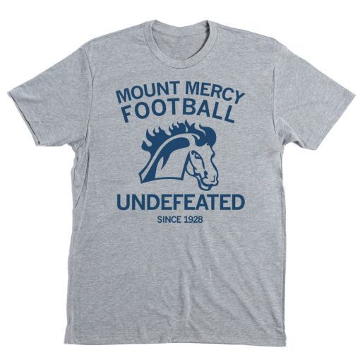 Mount Mercy University Football Undefeated Vintage TShirt