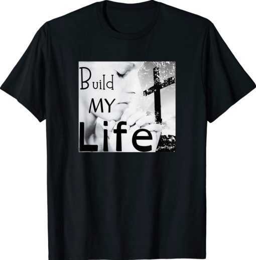 Vintage BUILD MY LIFE Worship Song T-Shirt