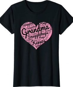 Grandma Loved Blessed Heart Grandmother Birthday 2022 Shirts