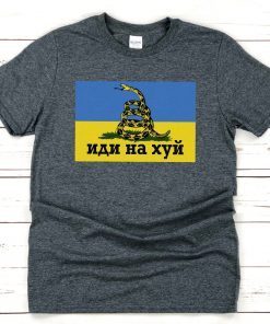 Russian Warship Go Fuck Yourself Snake Flag 2022 T-Shirt