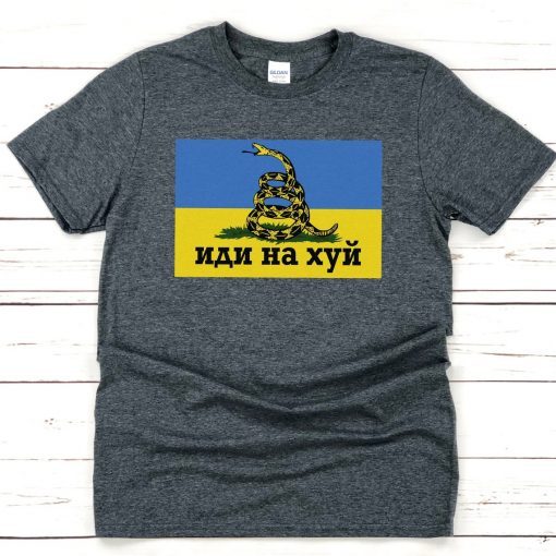 Russian Warship Go Fuck Yourself Snake Flag 2022 T-Shirt