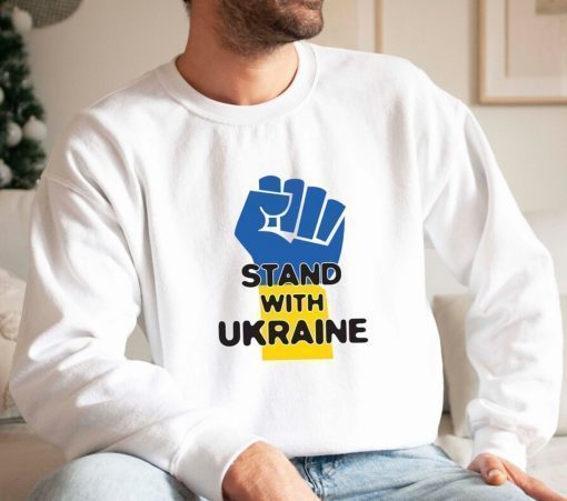 Stand With Ukraine I Support Ukraine Love Ukraine Shirts