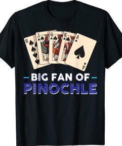 Vwol Big Fan Of Pinochle Vintage Shirts
