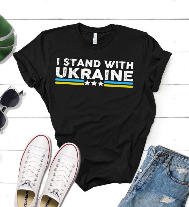 Free Ukraine I Stand With Ukraine Shirt, I Support Ukraine Shirt, Ukrainian Flag