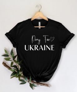 Pray Ukraine Stand With Ukraine Stop War Tee Shirt