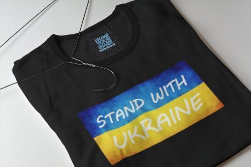 Stand With Ukraine Save War Support Ukraine T-Shirt