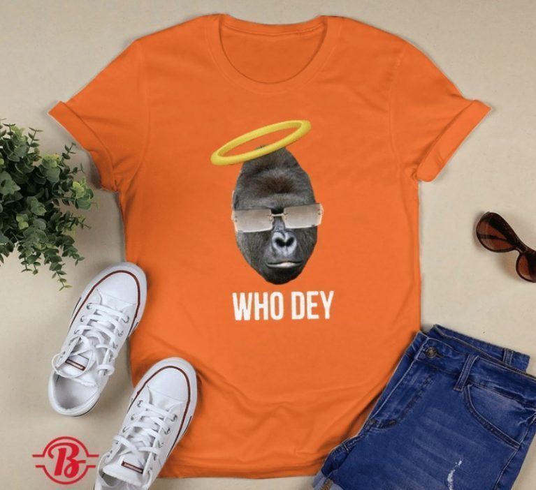 Harambe Shades Who Dey Vintage TShirt